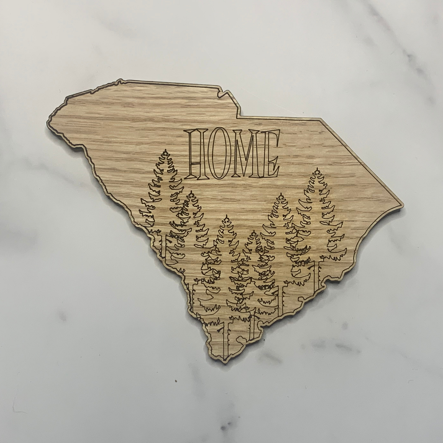 Birch South Carolina State “Home” Magnet