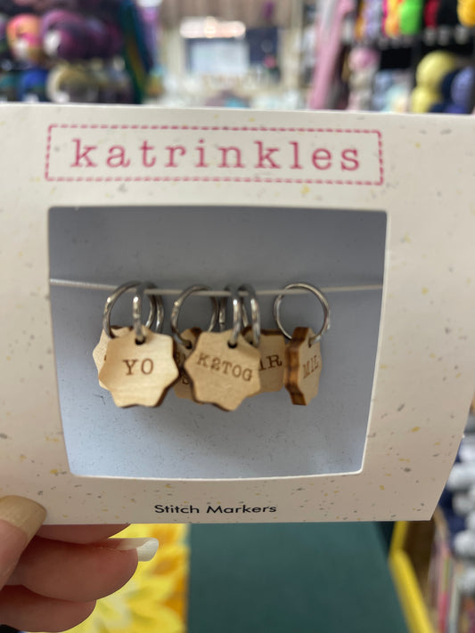 Katrinkles stitch markers