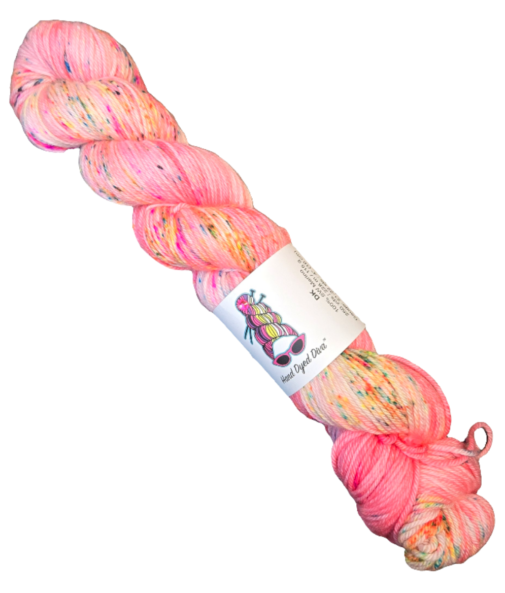 Hand Dyed Diva DK Yarn