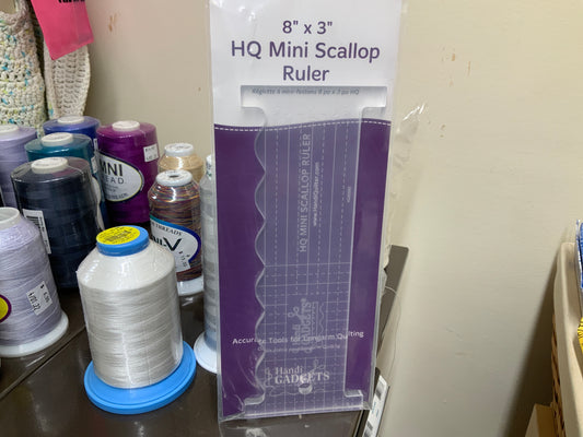 HQ Mini Scallop Ruler