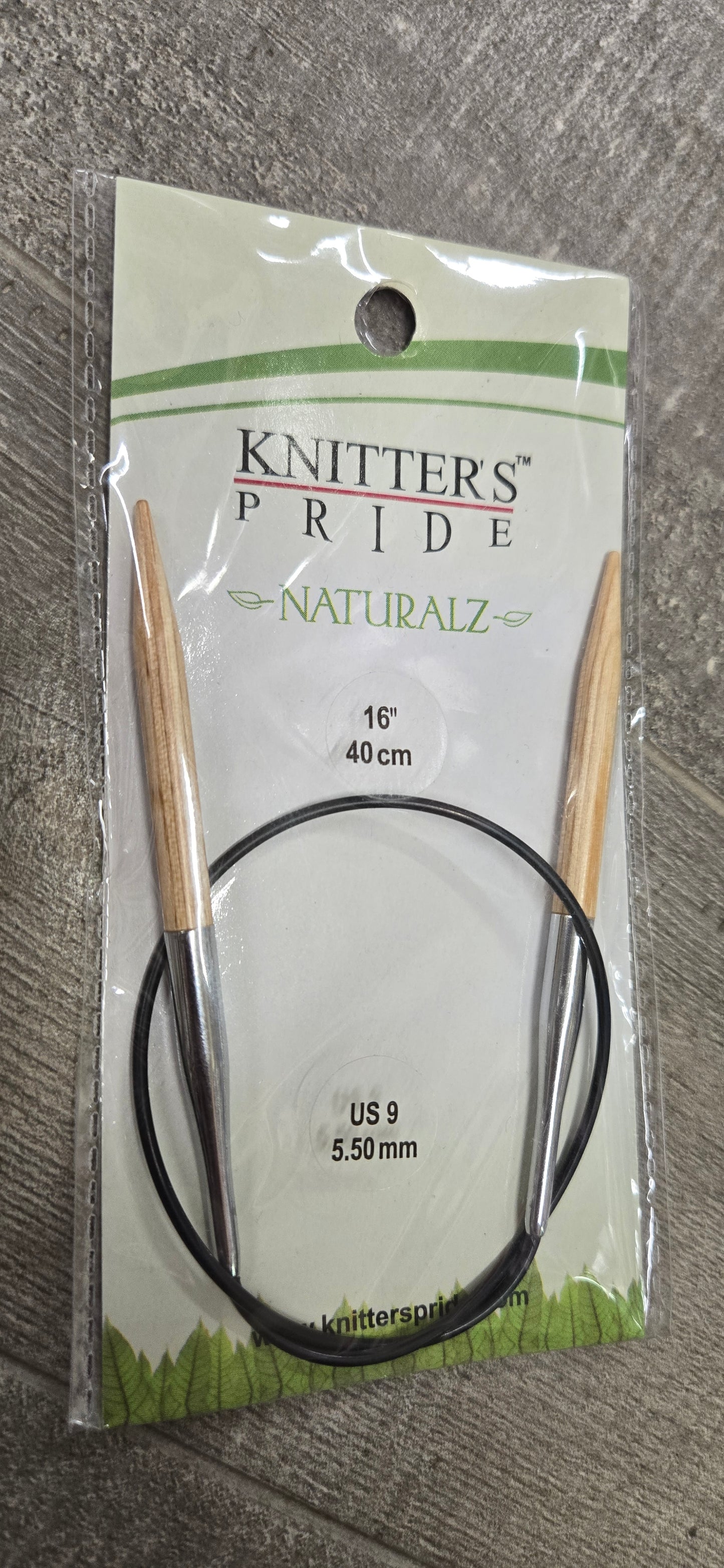 Knitter's Pride Naturalz 16" Circular Needles