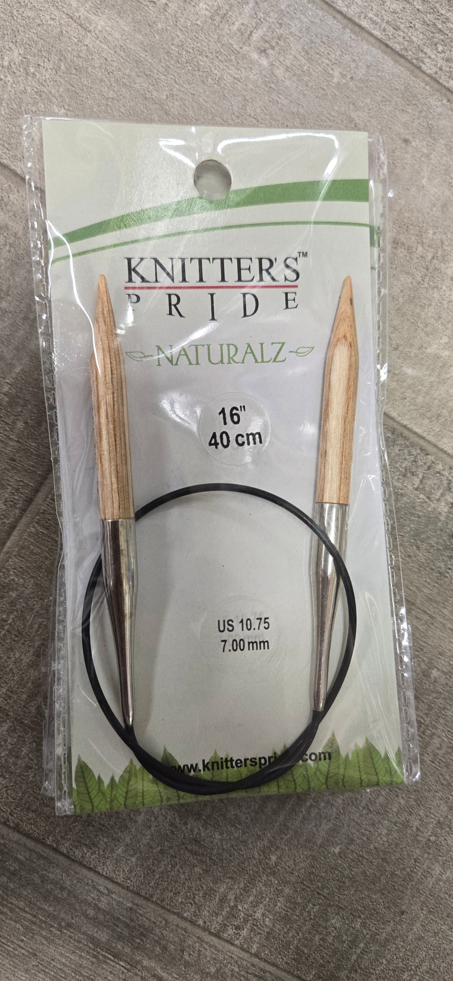 Knitter's Pride Naturalz 16" Circular Needles