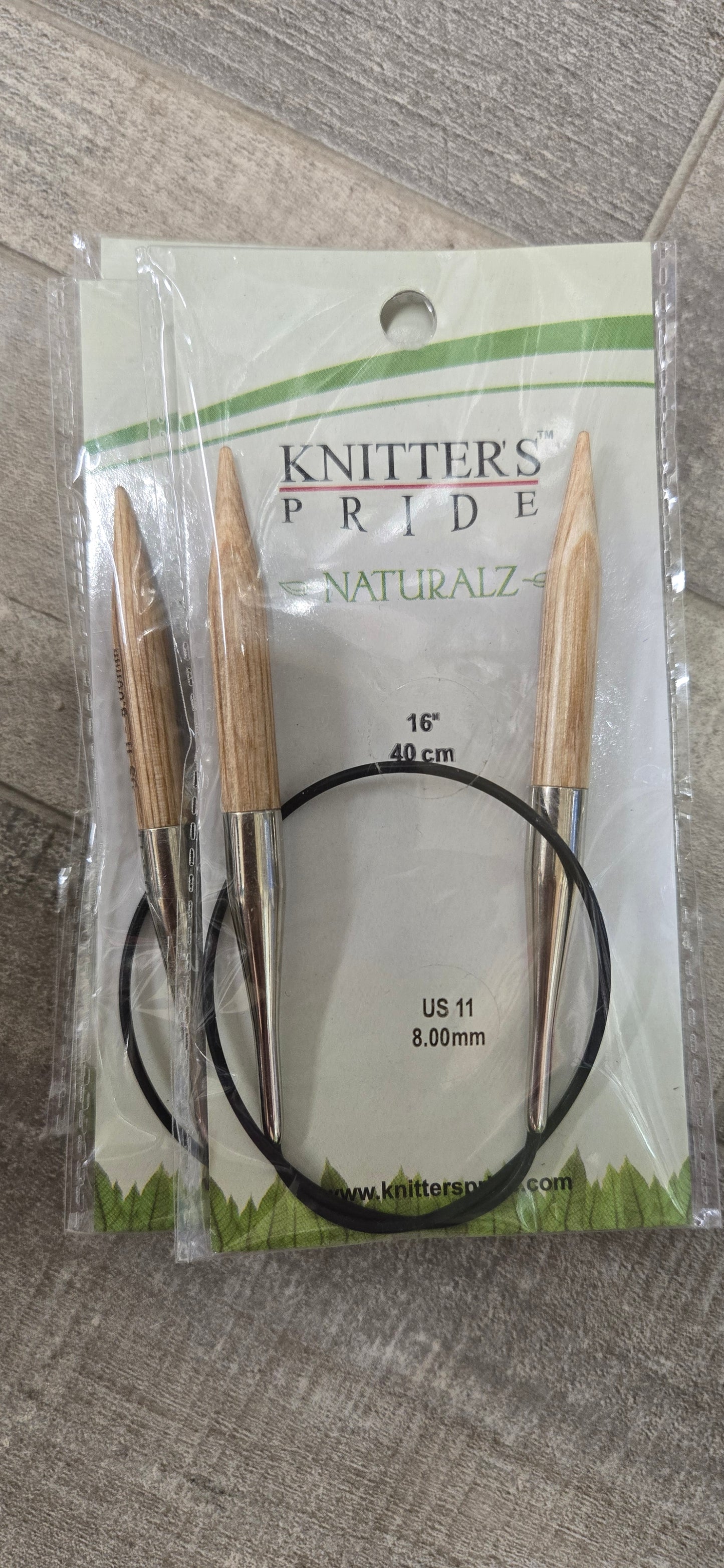 Knitter's Pride Naturalz 16" Circular Needles