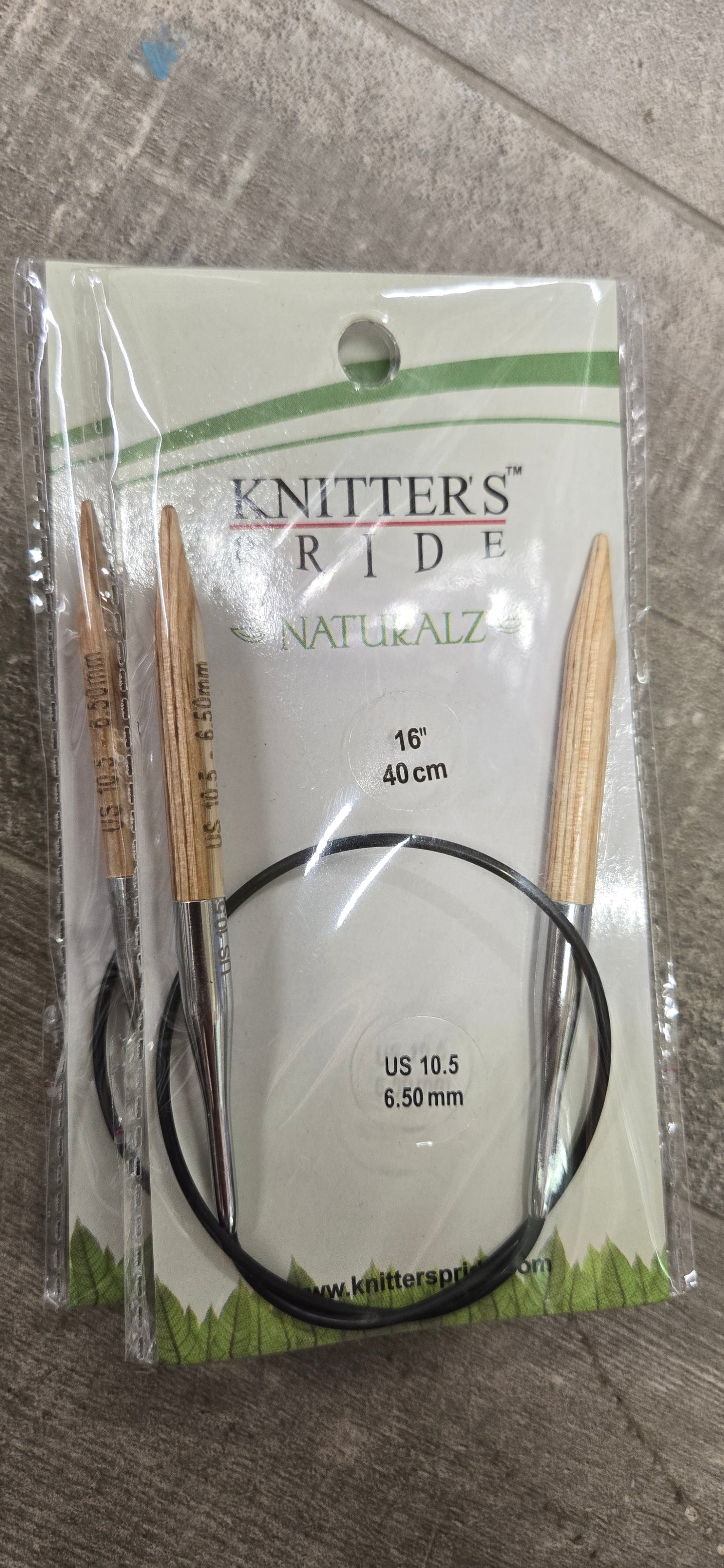 Knitter's Pride Naturalz 16" Circular Needles